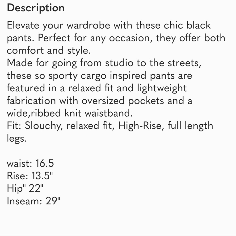 FREE PEOPLE MOVEMENT: “ Mesmerize Me” Pants NWT - Picture 7 of 7